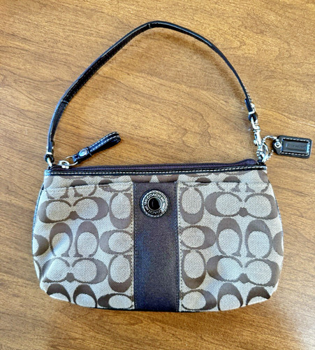 Borsa vintage coach firmata - borsa,