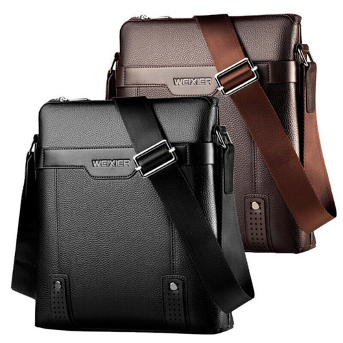 Borsa tracolla uomo pelle - tracolla, pu