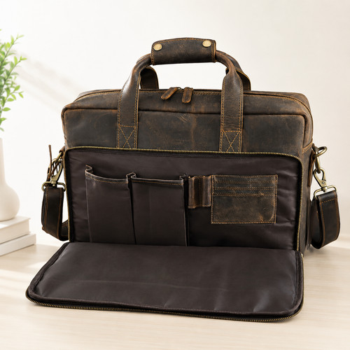 Borsa per laptop pelle - borsa, in