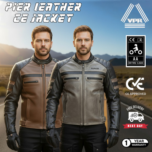Giacca moto pelle - moto, pier
