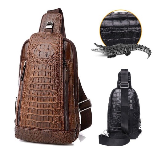 Borsa uomo pelle petto - , zaino