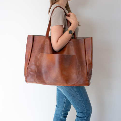 Borsa tote vera - vera, pelle